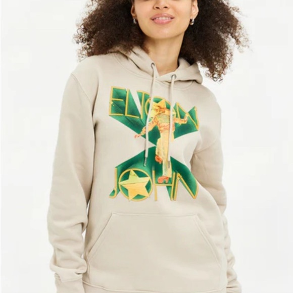 Elton John Farewell Yellow Brick Road Tour Merch Hoodie - Picture 2 of 13